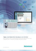 TB20. Distributed Fieldbus I/O System