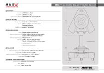 HK Deadweight Tester