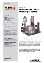 HL Deadweight Tester