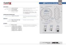 M1 Digital Pressure Gauge MPa Datasheet