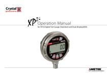 XP2i Digital Pressure Gauge Manual