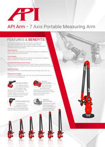 API Arm - 7 Axis Portable Measuring Arm