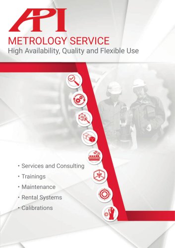 API Metrology Services