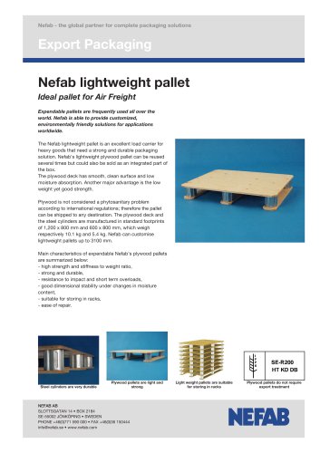 Lightweight Plywood Pallet