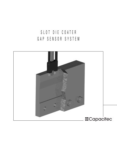 Capacitec Coater Die Brochure