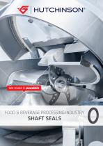 Shaft seals for Food&Beverage Processing