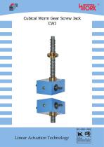 Worm Gear Screw Jack (Cubical, CWJ Series)