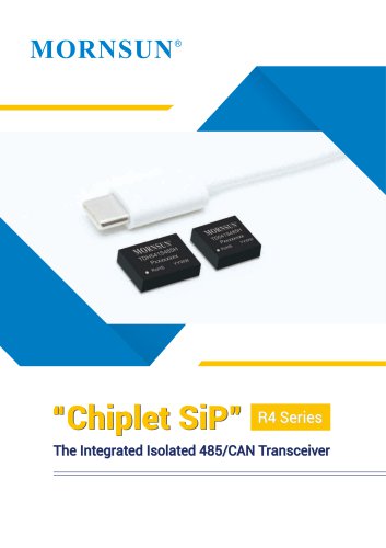 MORNSUN 485 & CAN Transceiver R4 Series Leaflet (2020)