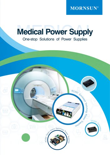 MORNSUN Medical Power Supply Selection Guide (2022)