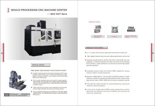 Box Way CNC Machi Center VMC Series