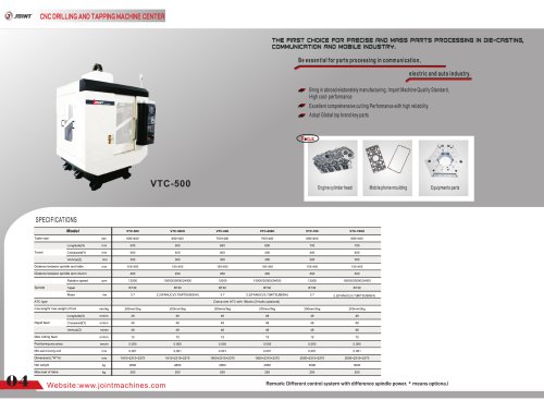 cnc drilling and tapping center