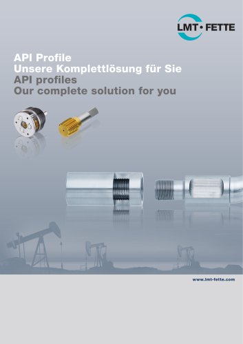 Complete Solutions for API Profiles Brochure