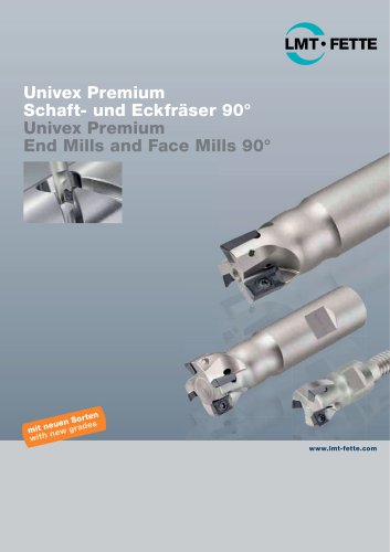Univex Premium - End Mills and Face Mills 90° Brochure