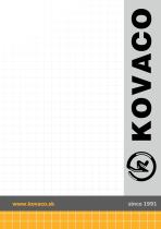 GENERAL KOVACO CATALOGUE