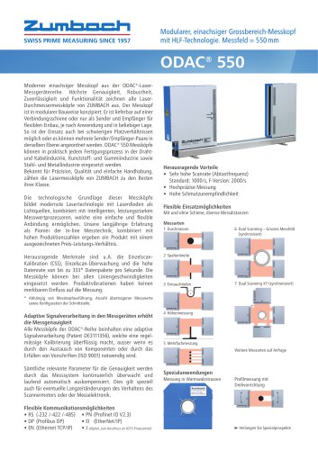 ODAC® 550