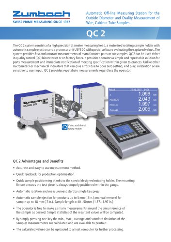 QC Dimension Measuring Device