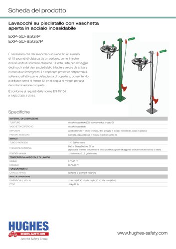 EXP-SD-85GS/P and EXP-SD-85G/P Datasheet