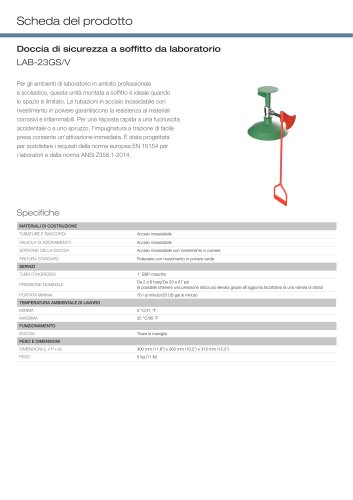 LAB-23GS/V Product Datasheet