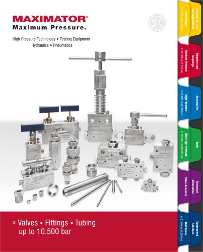 Valves, Fittings & Tubings