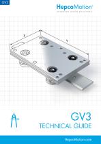 GV3 Linear Guide System Technical Guide