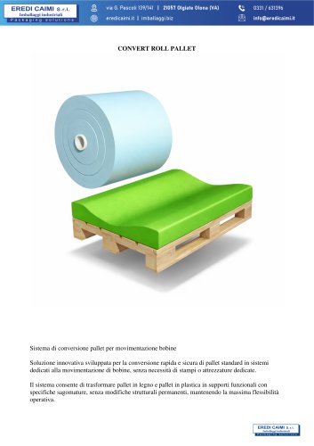 CONVERT ROLL PALLET 