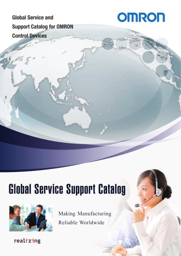 Global Service and Support Catalog for OMRON Control Devices