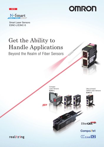 Smart Laser Sensors E3NC-L/E3NC-S