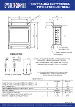 TDS - Centralina elettronica tipo S.FCEG.I/S.FCEG.L