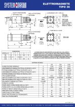 TDS - Elettromagnete I36 - C36 - CI36 - 1