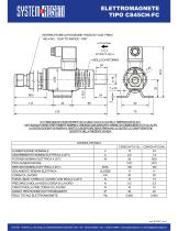 TDS - Elettromagnete lineare tipo CS45CH-FC