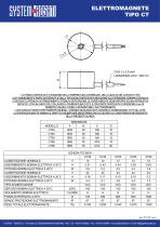 TDS - Elettromagnete di tenuta tipo CT - 1