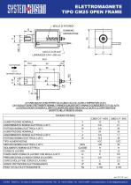 TDS - Elettromagnete tipo CM Open Frame - 1