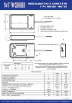 TDS - Riscaldatore contatto RO350 - RO700 - 1