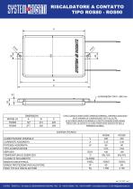 TDS - Riscaldatore contatto ROS80 - ROS90 - 1