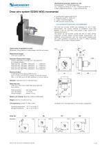 Assembly instructions draw-wire system SZG93 with incremental encoder WDG 40Z