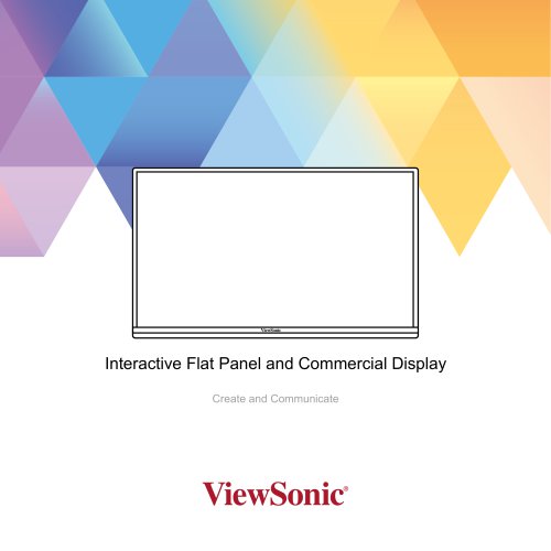 Interactive Flat Panel and Commercial Display