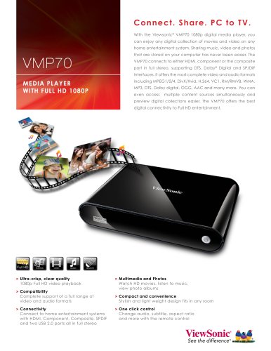 VMP70 Digital Media Player