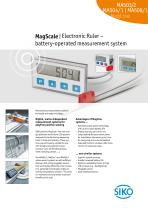 MagScale | Electronic Ruler –  battery-operated measurement system