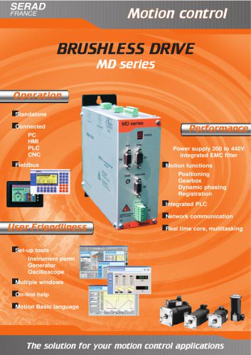 Brushless Drives MD Series