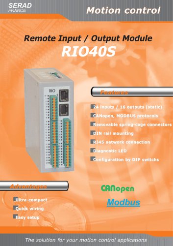 CANopen modules