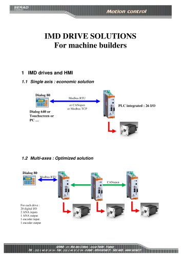 Servo motion solution