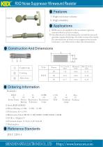 KWX  Noise Suppress Resistor RXD