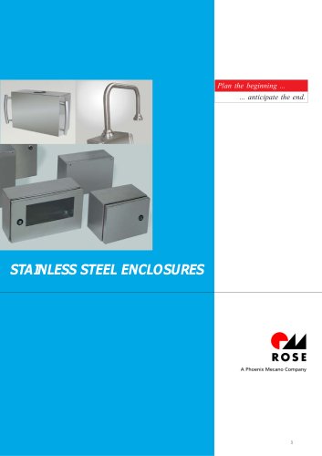 STAINLESS STEEL ENCLOSURES