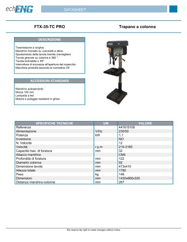 FTX-35-TC PRO