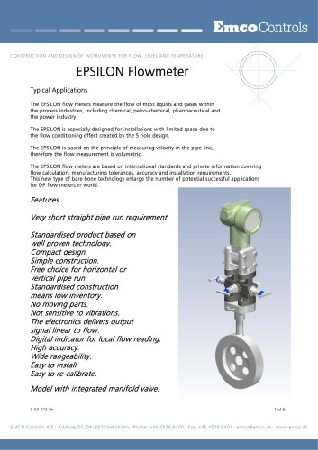 EPSILON Flowmeter