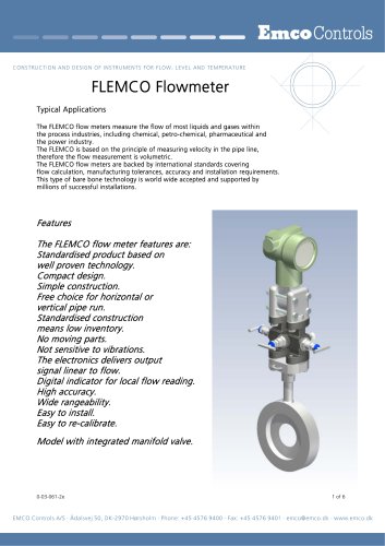 FLEMCO Flowmeter