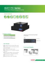 Pure Sine Wave Solar Inverter IG3117C 3-5KVA