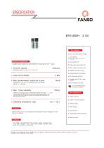 Fanso Cylindrical LiSOCL2 battery with high capacity ER14505