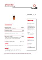 Fanso Cylindrical LiSOCL2 battery with high power ER26500M 3.6V C