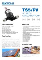 TS5 solar dc water pump,hot water circulation pump - 1